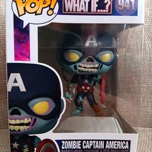 Funko Pop! Marvel What If Zombie Captain America